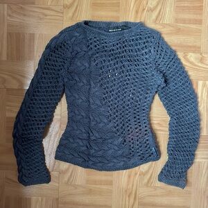 DKNY Grunge Knit Sweater